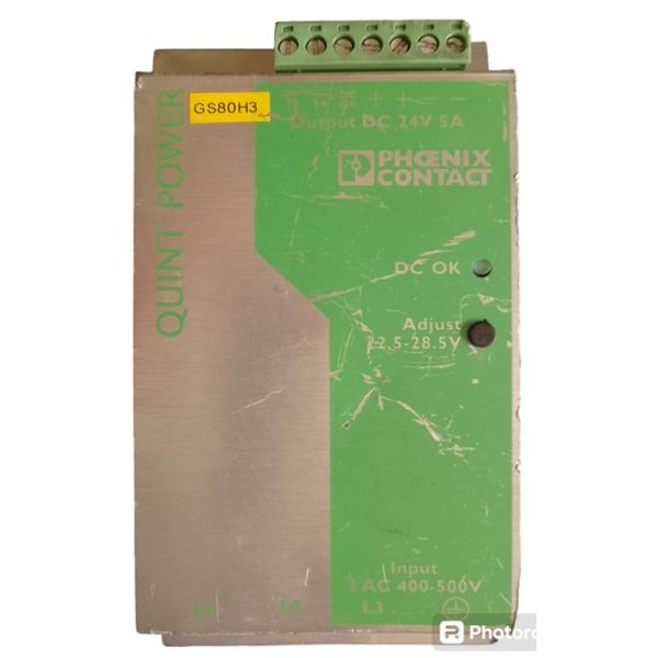 QUINT-PS-3X400-500AC/24DC/5 Power Supply Unit