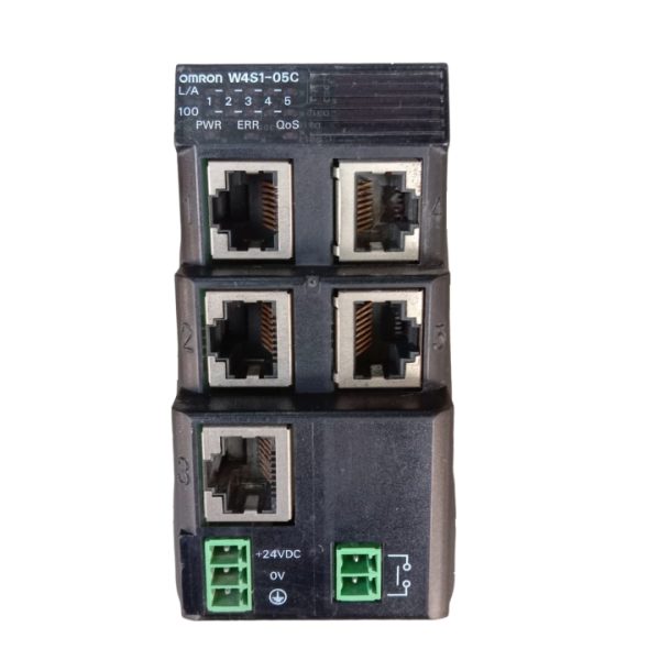 Omron W4S1-05C Industrial Switching Hub